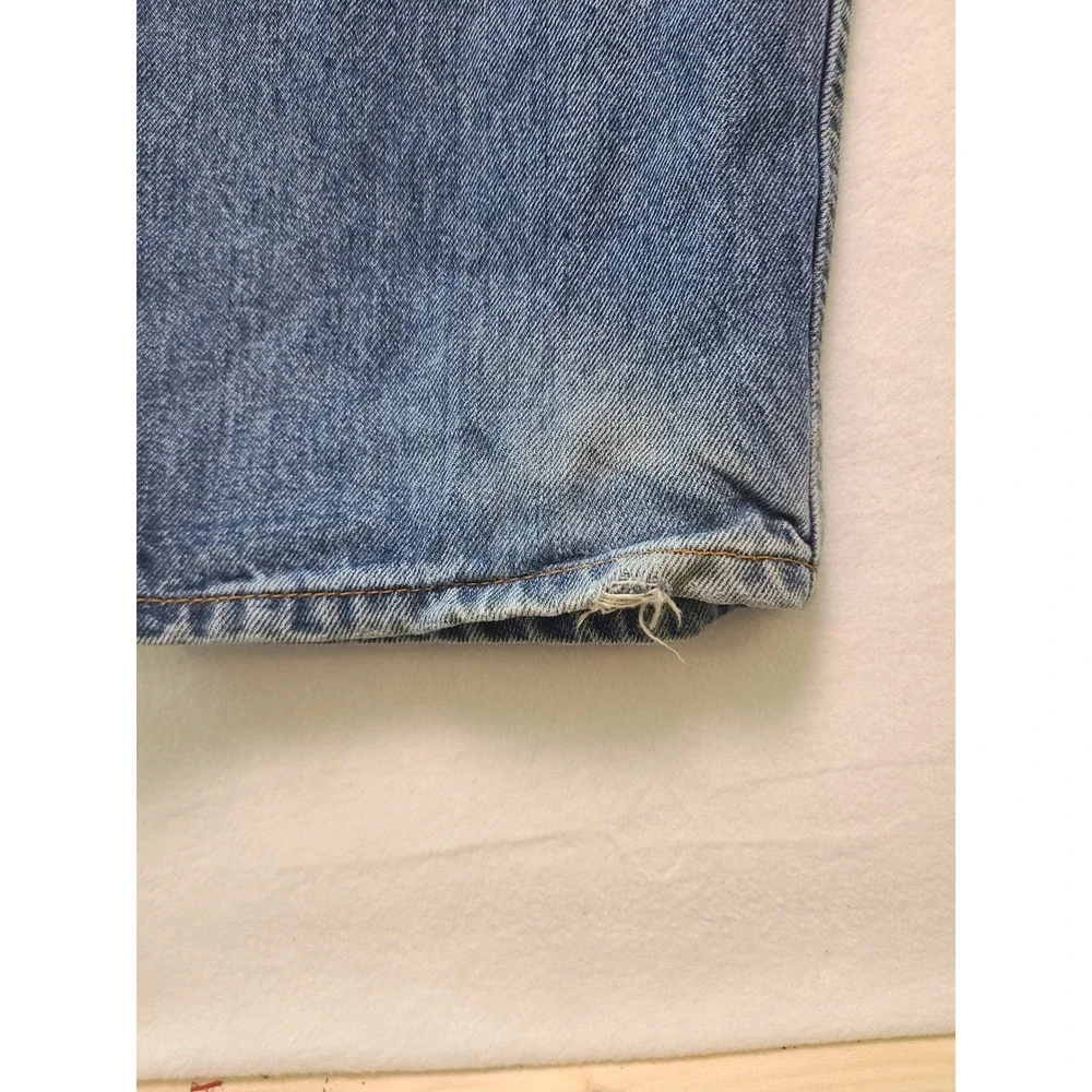 Levi's 44x36 550 Relaxed Fit Tapered Leg Jeans Medium Wash Blue Denim Casual